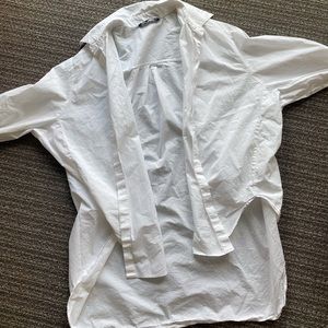 ZARA Hi-Low Oversized Button Down